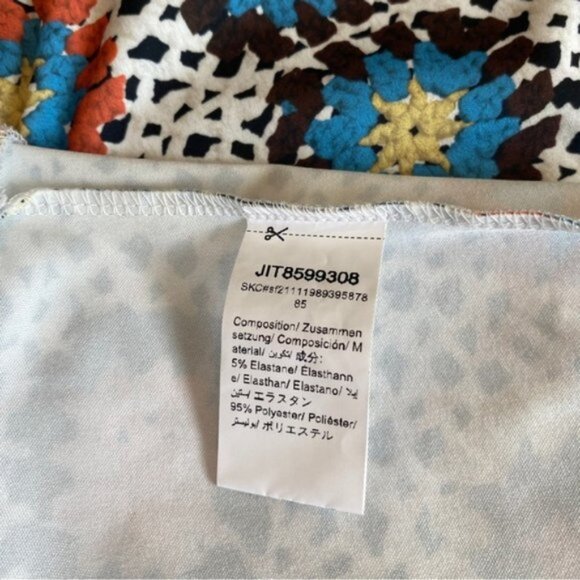 SHEIN Boho Bodycon Curve Crochet look pattern with long fringe. Women's size 3XL - Picture 10 of 10